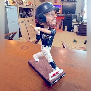 2021 Brandon Lowe Bobblehead Dex Imaging Tampa Bay Rays no box